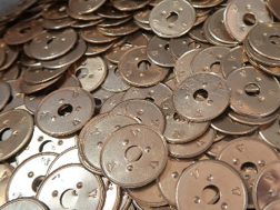 image représentant des pièces en bronze